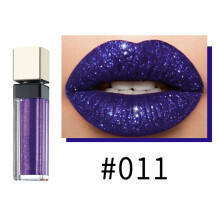 12-farbig Metallic Glitzer flüssiger Lippenstift 11
