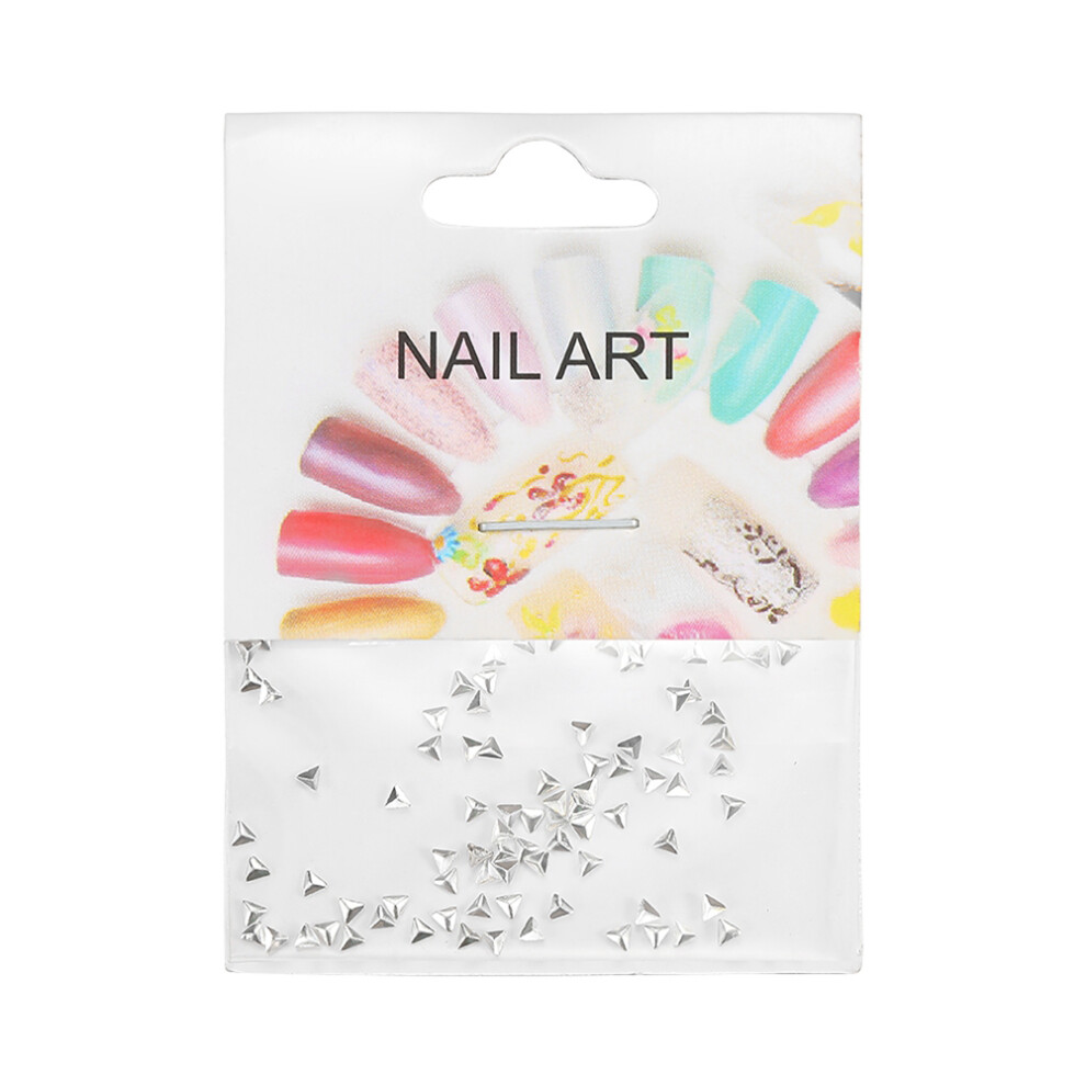 50Pcs/Bag Nail Art Decoration Metal Rivet Manicure Patch(#16)