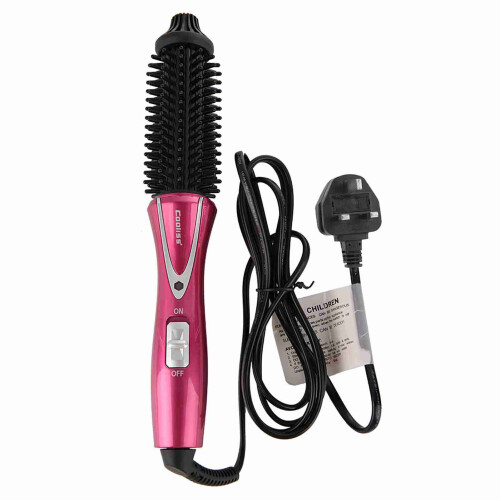 Electric Folding Hair Curler Comb Brush Portable