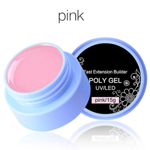 Poly Gel rosa 15g UV
