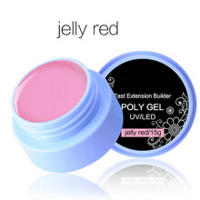 Poly Gel Estensione 15g Rosso Rosa