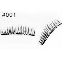 Natürliche weiche magnetische Wimpern