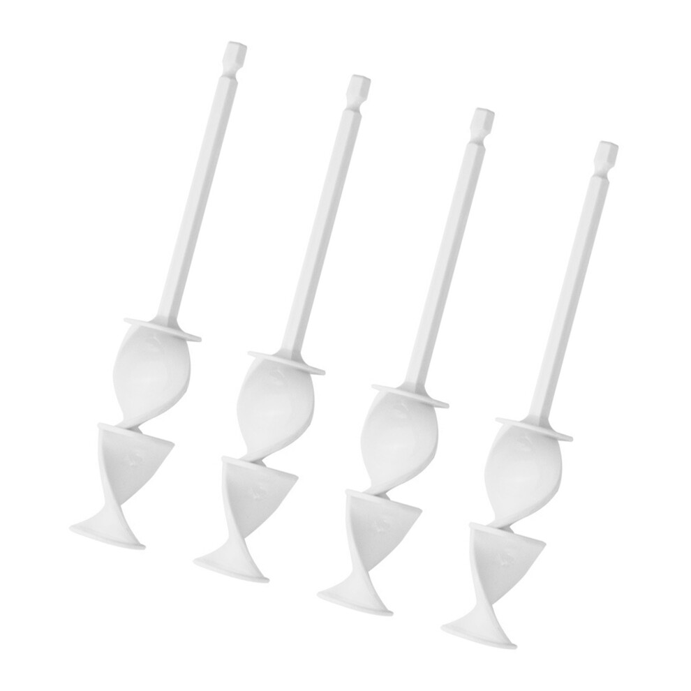 4Pcs Multipurpose Epoxy Mixers Stirring Rod For Epoxy-White 7754000240555