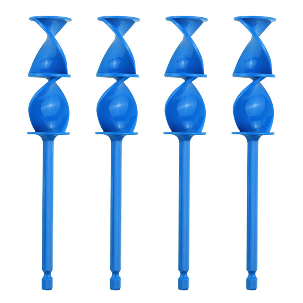 1Pc Paint Stirring Rod Epoxy Mixing Stick Helixs Paint-Blue 7754000241194