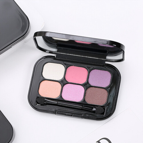 6-farbige matte Glitzer-Palette 03 1