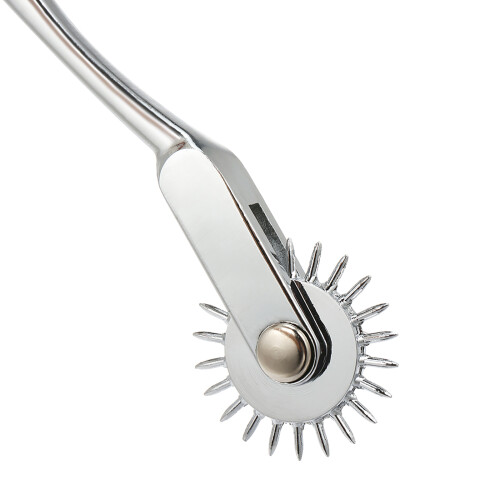 Medizinischer Reflexhammer aus Edelstahl mit Rad