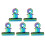 5pcs Stainless Curve C Nail Extension Clips 1