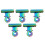 5pcs Stainless Curve C Nail Extension Clips 5