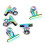 5pcs Stainless Curve C Nail Extension Clips 2