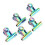 5pcs Stainless Curve C Nail Extension Clips 3