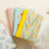 Classical A 5 Size Fabric Journal Notebook-blue butterfly 7
