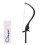 Microblading Line Marker Ruler 10pcs Eyebrow Measure Tool Black 1