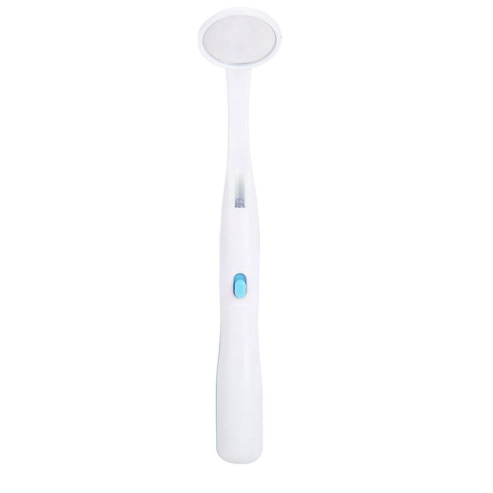 LED Oral Mirror for Dentist Teeth Inspection Tool Blue