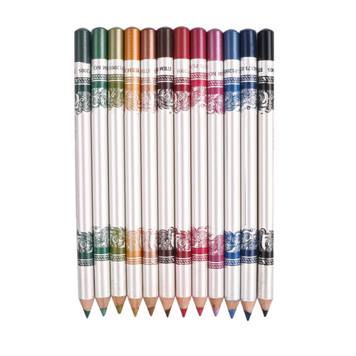 12-farbiges wasserfestes Eyeliner-Gelstift