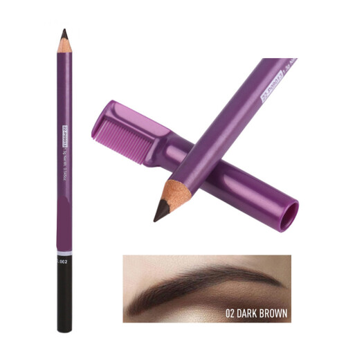 2-in-1 wasserfester Augenbrauenstift mit Pinsel 1