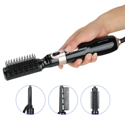 4-in-1 Haardroger Styler Hot Air Comb 2