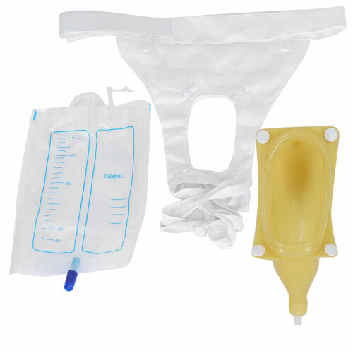 Latex-Urinbeutel mit Katheter für Erwachsene #3 1