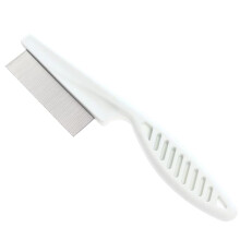 Fine Tooth Cat Comb Stainless Steel Teeth Lice Grooming Tool For Small Medium And Large Pets