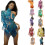 Breathable Belly Dance Outfit One Arm Design-Yellow L 3