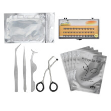 Profi-Wimpern-Verlängerungsset Silber