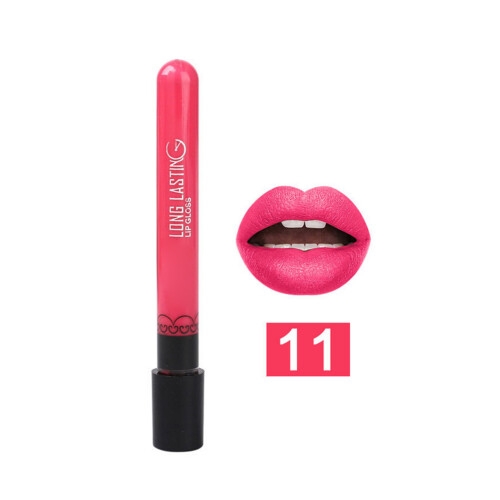 38 Farben wasserfeste Lippenstift-Set mit Glanz