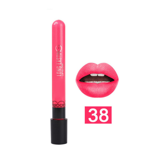 38-farbiges wasserfestes glänzendes Lippenstift-Set