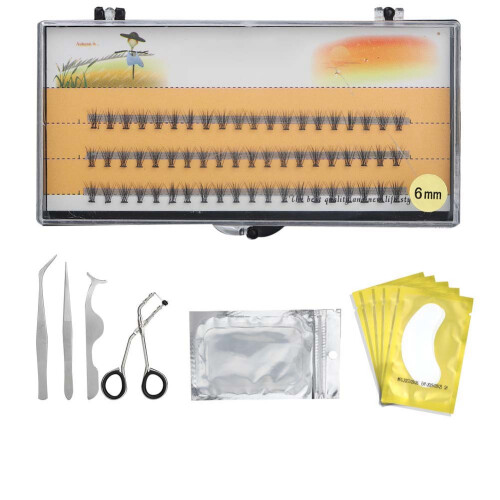 Profi-Wimpern-Verlängerungsset Gold 1
