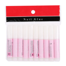 10pcs Nail Extension Adhesive Glue Fake Nail Tips Gel Manicure Tool