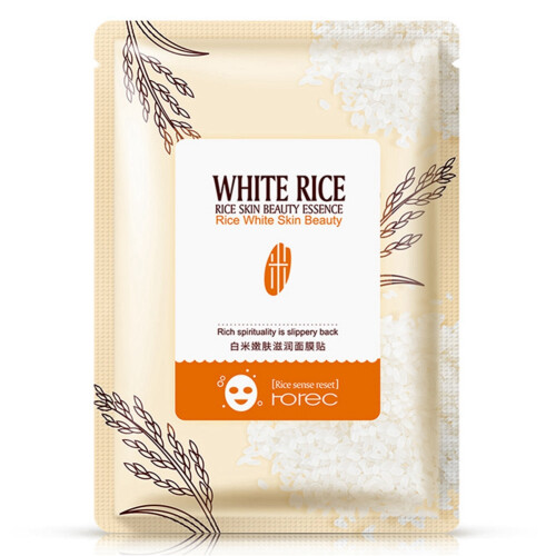 Maschera Viso al Riso Pulente Idratante