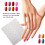 240pcs Clear Nail Adhesive Glue Tapes DIY 2