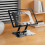 Adjustment Tablets Stand 360 Rotating Base Carbon Steel Foldable 5