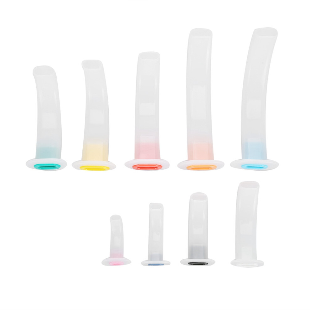 9Pcs Disposable First Aid Guedel Airway Tube for Patients