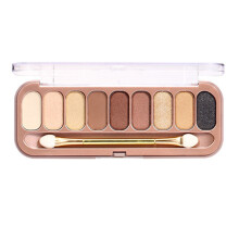 9-farbig matte Glitzer-Augenbrauenpalette A2
