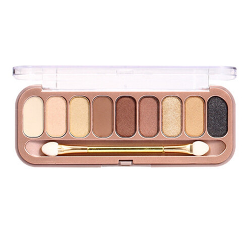9-farbig matte Glitzer-Augenbrauenpalette A2