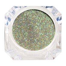 Glitzer-Schalenpulver Nagelkunst Chrom 01
