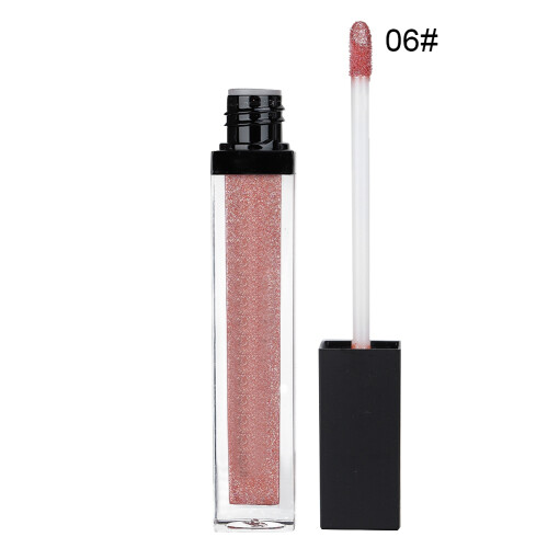Glitzer-Lidschatten & Flüssig-Lippenstift Makeup 06# 1