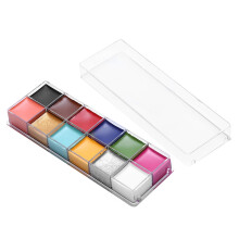 12 Farben Öl-Malerei Gesichts- & Körper-Make-up, Spezial-Effekte