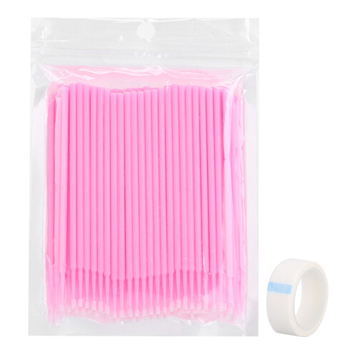 Einweg-Wimpern-Set mit Watte & Klebeband