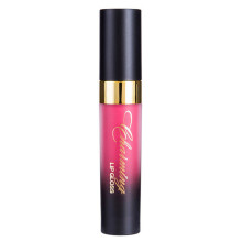 12-farbig wasserfeste flüssige Lipgloss mit Reinigungsgel