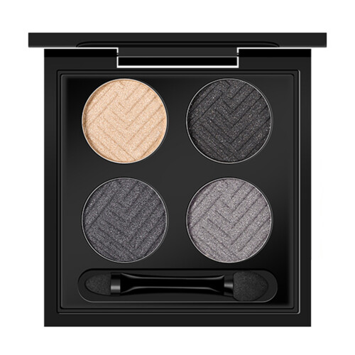 4-farbiges langlebiges Matt-Lidschatten-Palette