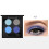 4-farbige Matte Lidschattenpalette (1#) 2
