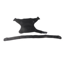 Verbesserte schwarze Druckschulterstütze (Brust 38-55 Zoll)