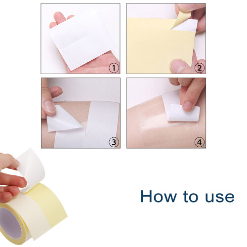 1 Rolle Transparente Achselsticker, ultradünn 1