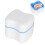 Zahnprothesenbox mit Filtersieb (Himmelblau) 4