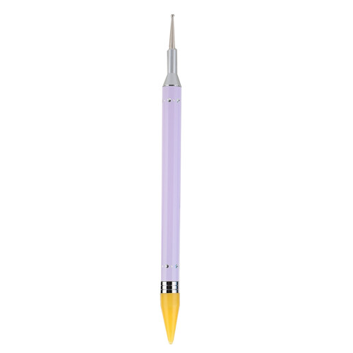 Zweiseitiger Nagel-Dotting-Pen Lila 1