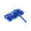Wasserfeste Eyeliner-Stift, weiche Spitze, blau 5
