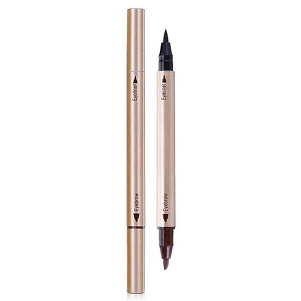 Dual Use Eyebrow Pen Waterproof Eyeliner