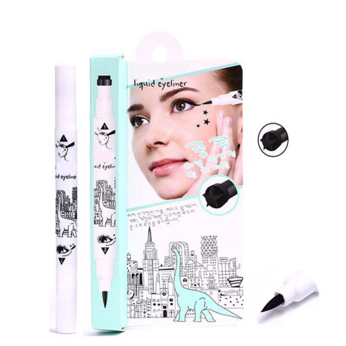 Wasserfester Eyeliner-Stift mit Stempel (Stern) 1