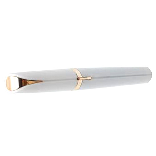 Haarentfernungsgerät Lippenstiftform (Weiß, Akku) 1