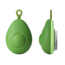 Pet Dog Hair Removal Comb Avocado Green Dog Grooming Tool For Dogs And Cats Fur Remover